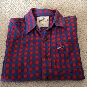 Hollister flannel shirt